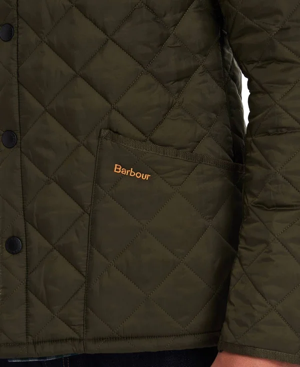 Barbour Heritage Liddesdale Quilted Jacket - Olive - XXL