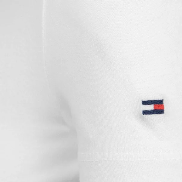 Tommy Hilfiger Boys White Organic Logo T-Shirt