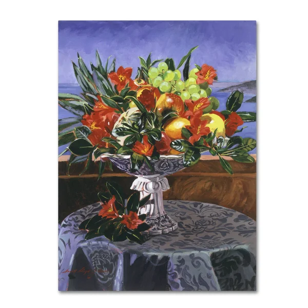 Trademark Fine Art David Lloyd Glover 'La Jolla Christmas' Canvas Art - 18x24
