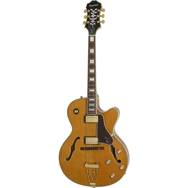 Epiphone Joe Pass Emperor II Pro Electric Guitar Vintage Natural