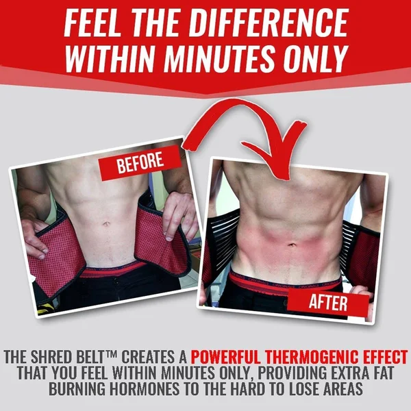 Iron Bull Strength The Shred Belt - Waist Trimmer Belt - Belly Fat