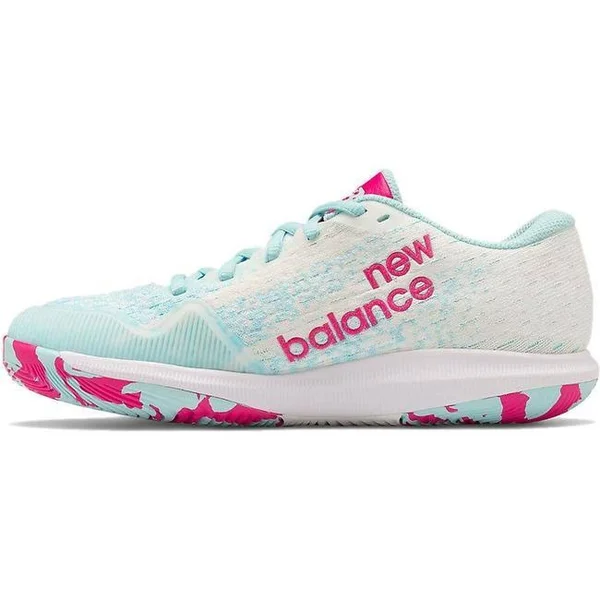 New Balance Women's FuelCell 996v4.5 - White/Pink/Blue (Size 6)