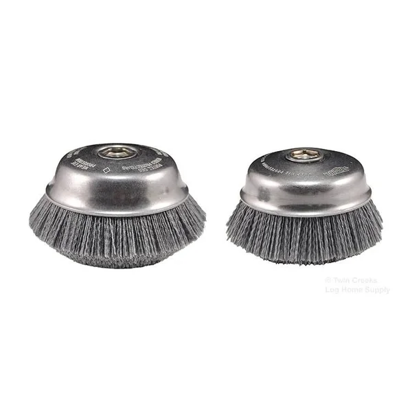 Osborn 32125SP Abrasive Cup Brush - Silicon Carbide, 6000 Maximum RPM, 4x22