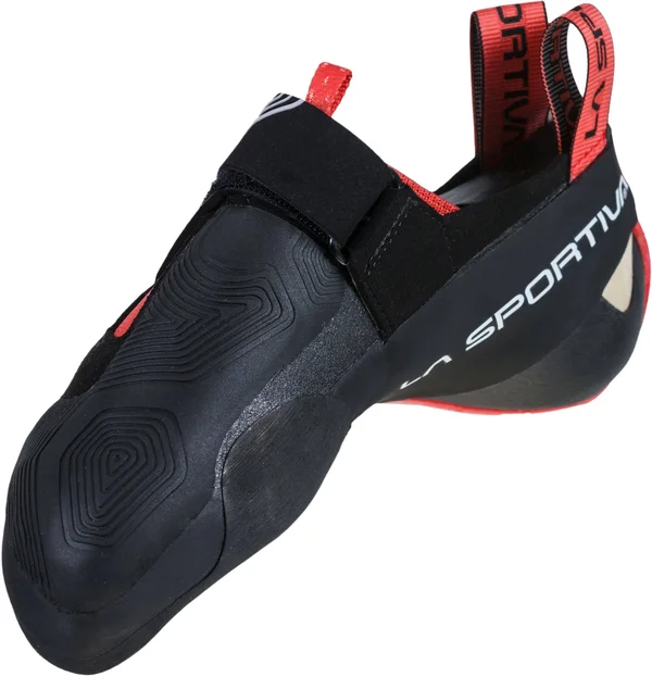 La Sportiva Theory Climbing Shoe - Women's Black/Hibiscus - 36