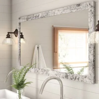 Pevensey Rustic Bathroom - Vanity Mirror Gracie Oaks Size: 61.5x22 H x 35x22 W