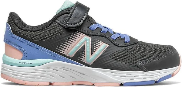 New Balance 680v6 Y Bungee - Girls 11 Toddler Grey Running W