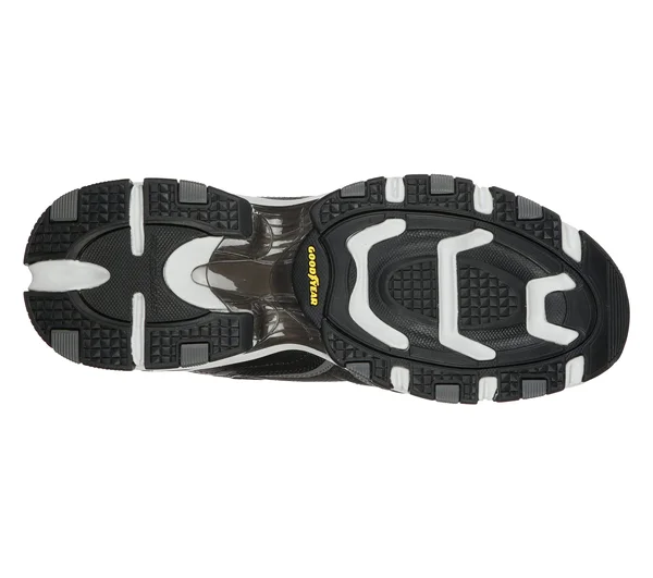 Skechers Men's Vigor 3.0 - Arbiter Sneakers, Black/Charcoal, 9.0