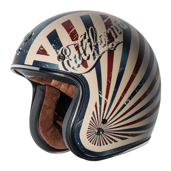 Torc T-50 Open Face Helmet Dreamer Flat White XX-Large