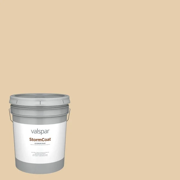 Valspar Pro Storm Coat Satin Ivoire Hgsw2177 Exterior Paint (5-Gallon) - HGSW2177-147196