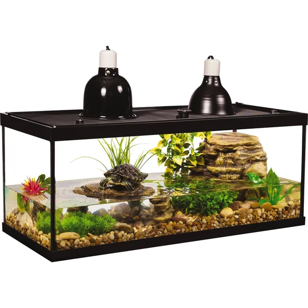 Tetra Deluxe Aquatic Turtle Kit, 20-Gallon, 30 x 12 x 12-Inches