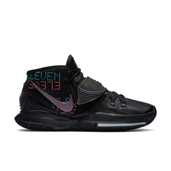 Nike Kyrie 6 - Mens Basketball Shoes - Black/Black, Size 12.5