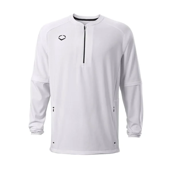 EvoShield Men's Long Sleeve BP Jacket, XXXL, Team White