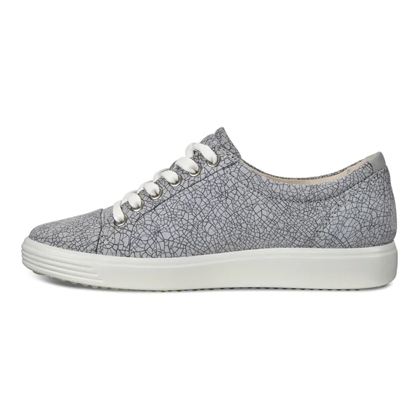 Ecco Women's Soft 7 Sneaker - Concrete - Magnet