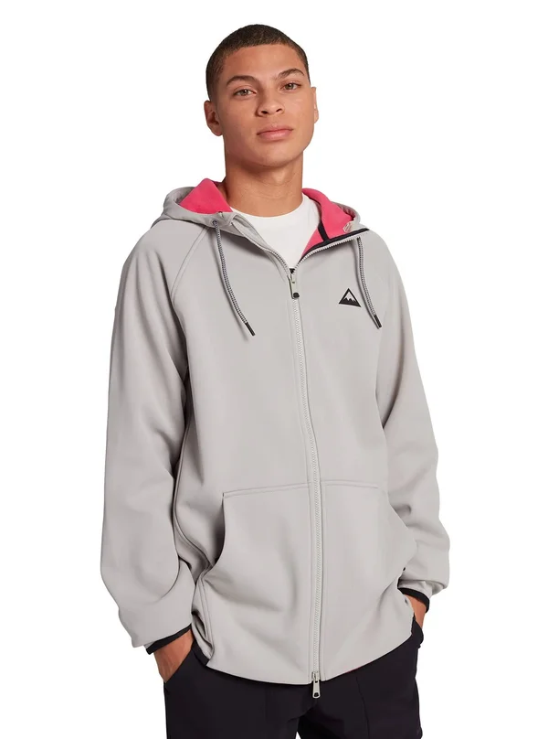 Burton Crown Weatherproof Full-Zip Fleece - Men's Iron Gray, S