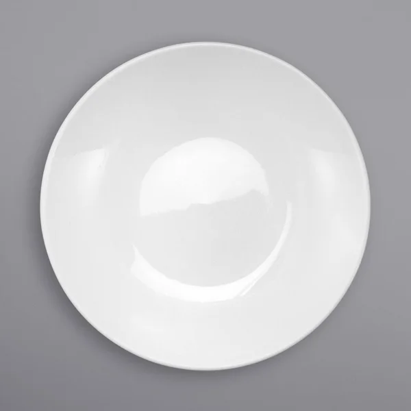 International Tableware TN-110 Torino 10x22 Round European White Coupe Porcelain Pasta Plate - 12/Case