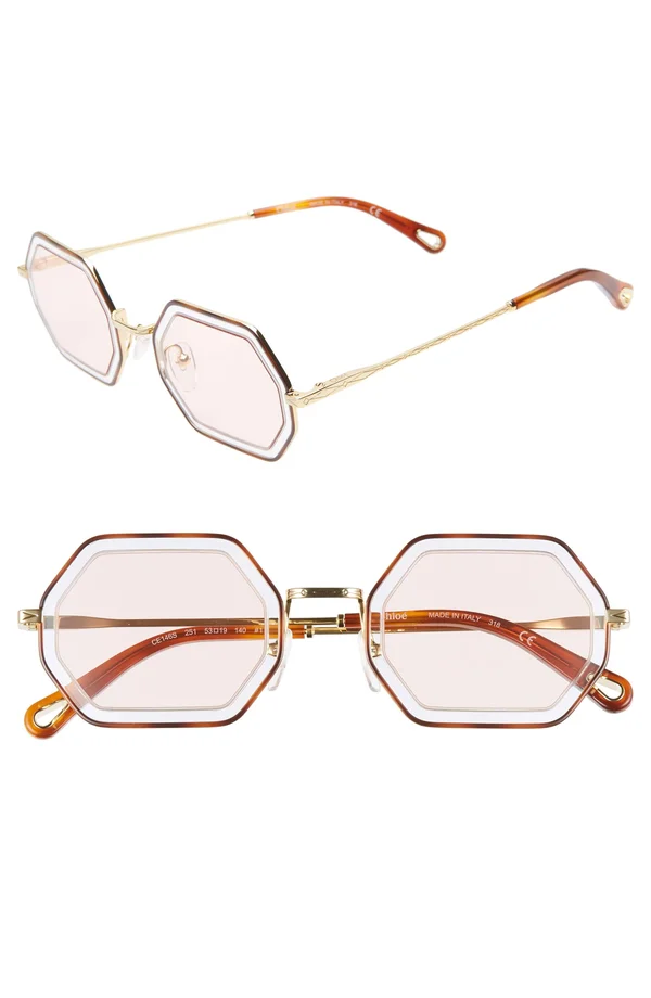 Chloe ce146s-252 Havana Sand/Khaki Sunglasses