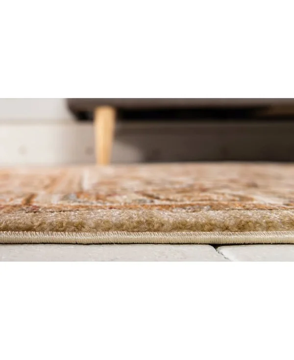 Unique Loom Alcott Dorchester Rug, Beige (4& 0 x 6& 0)