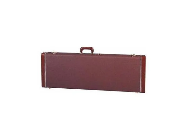 Fender Deluxe Strat & Tele Case (Black/Orange) Left-Handed