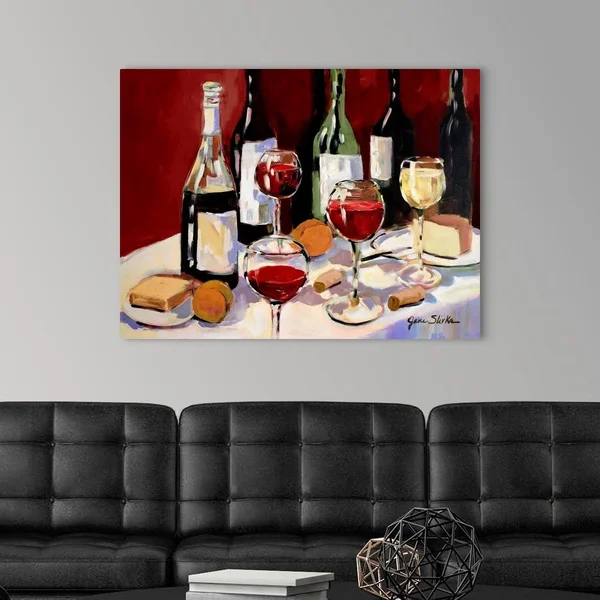 Wine Tasting - Canvas Wall Art, 40x30, Great Big Canvas