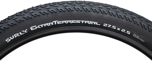 Surly Extraterrestrial Tire - 27.5 x 2.5 Tubeless Folding Black 60tpi