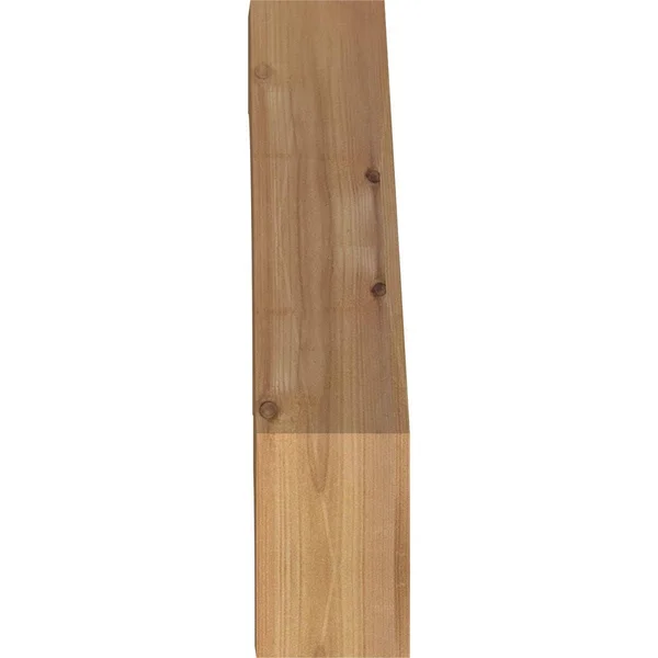 3 1/2x22W x 10x22D x 18x22H Balboa Smooth Brace, Western Red Cedar