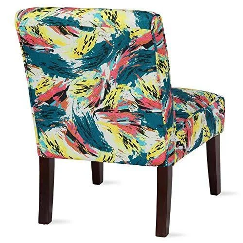 Dorel Living Teagan Abstract Accent Chair - Living Room & Bedroom