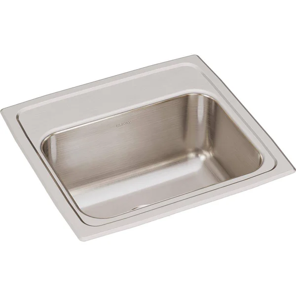 Elkay LR17160 Lustertone Kitchen Sink Stainless Steel