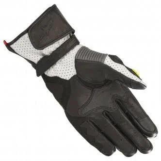 Alpinestars SP-2 V2 Black White Yellow Fluo Gloves