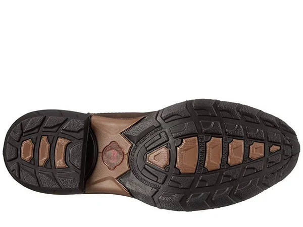 Justin Men's Rugged Utah Hybred Western Work Boots, Brown