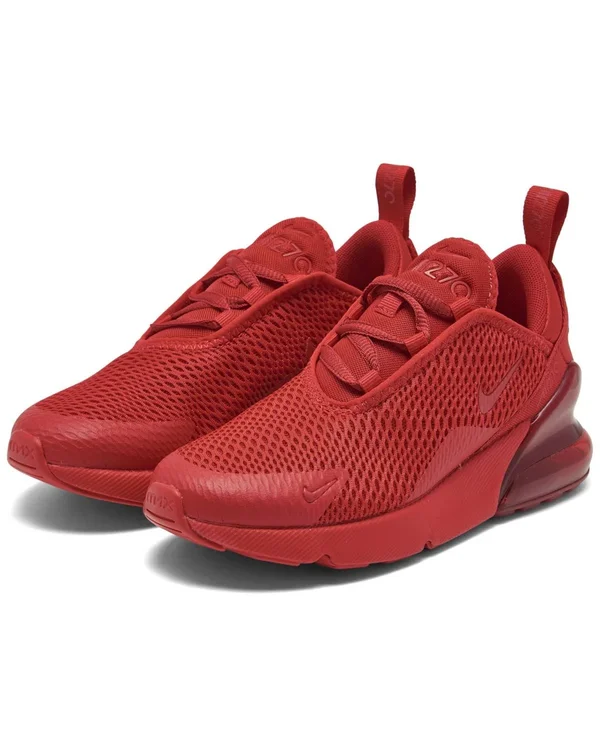 Nike Air Max 270 RF Little Kids& Shoes in Red, Size: 11C, CW6988-600