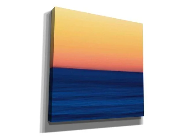Epic Graffiti 'Fire Water' by Katherine Gendreau, Giclee Canvas Wall Art, 37 inchx37 inch, Size: 37 x 37, Orange
