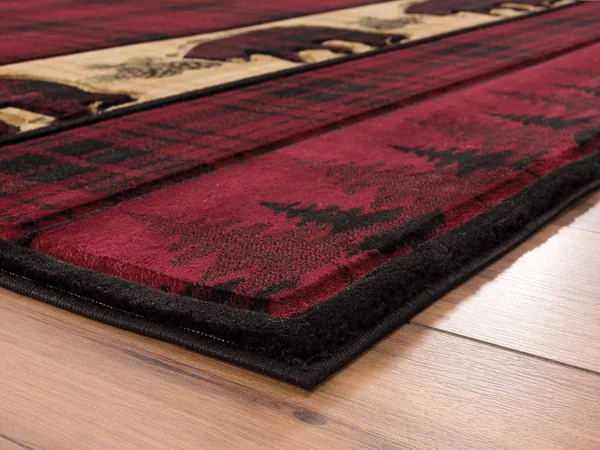 United Weavers Cottage Bear Stone Burgundy Area Rug 7&10x22 x 10&6x22