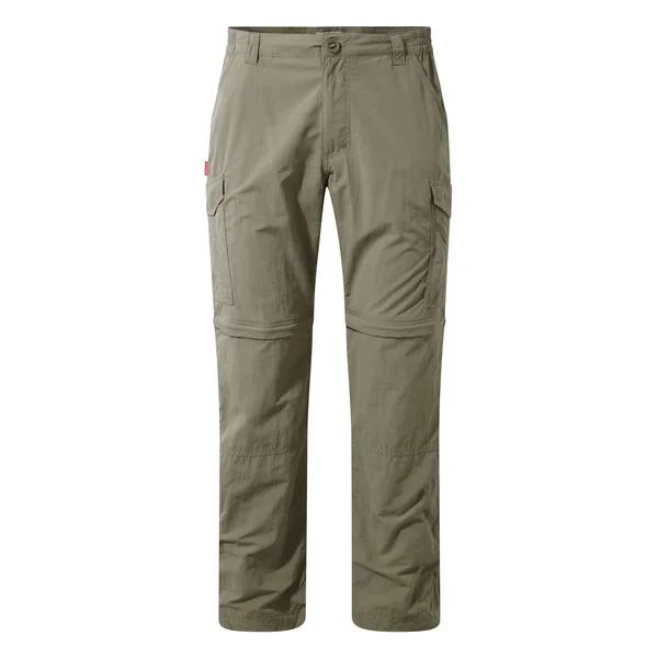 Craghoppers Mens NosiLife Convertible II Pants, 30s, Pebble