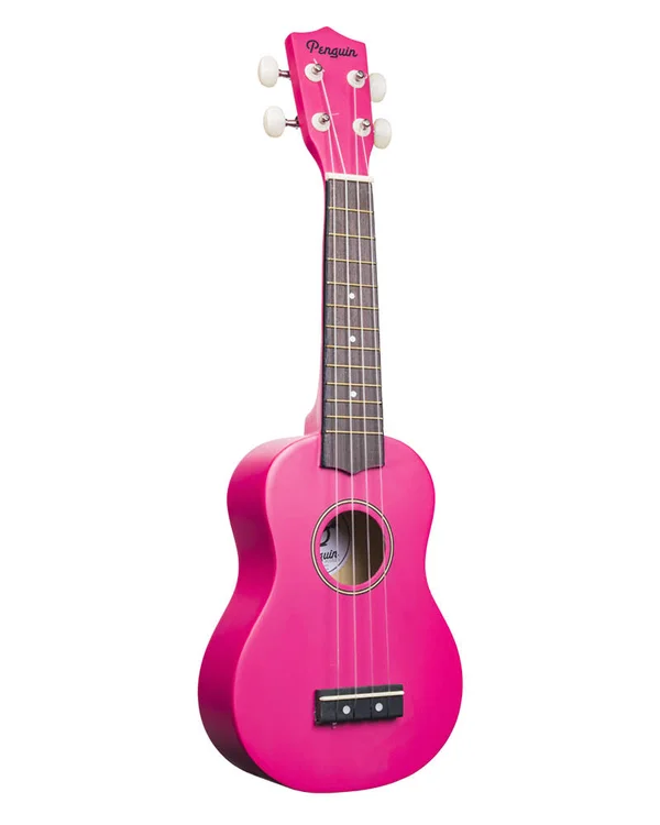 Amahi PGUKPI Penguin Ukulele - Pink