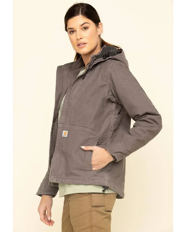 Carhartt Full Swing Caldwell Jacket - Women's Taupe Gray/Shadow