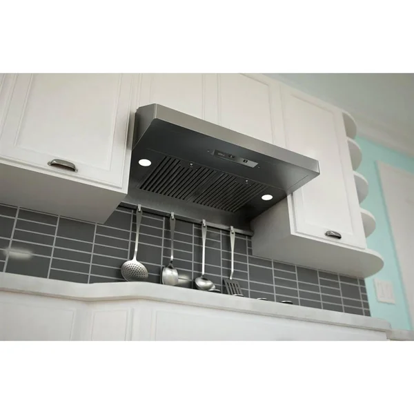 AK7136AS - Zephyr Power Gust 36x22 Under Cabinet Range Hood - 400 CFM