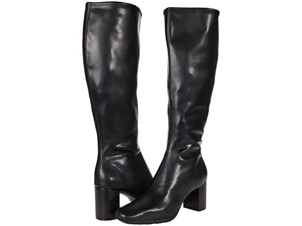 Aerosoles Women's Micah Tall Boots - Black Leather