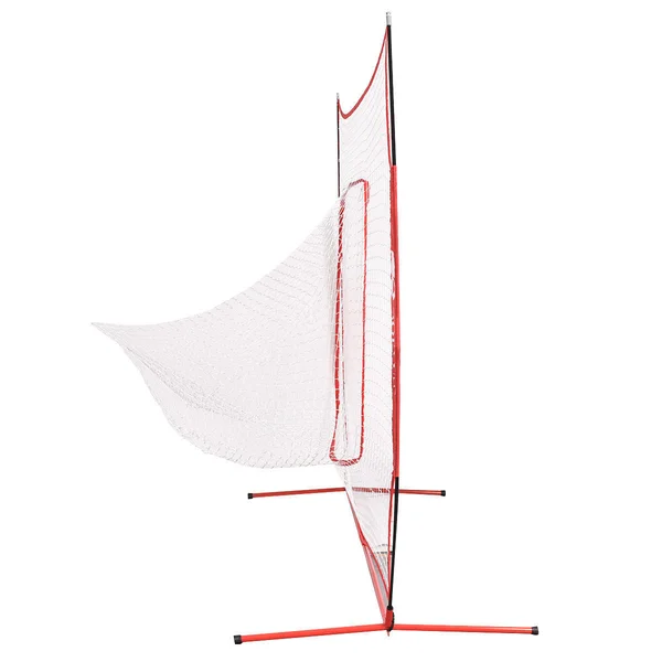 Goplus 7 7& Baseball Softball Hitting Batting Training Net-Red