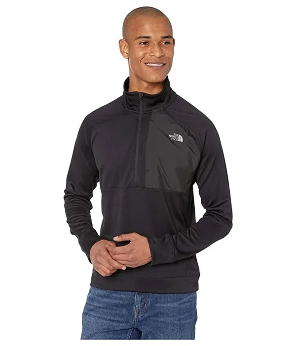 The North Face Men's Essential 1/4 Zip Mid Layer TNF Black XL