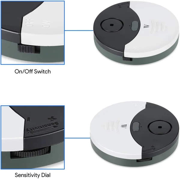 Smart Window Alarm Door Sensor, Vibration & Movement Detection 6-Pack