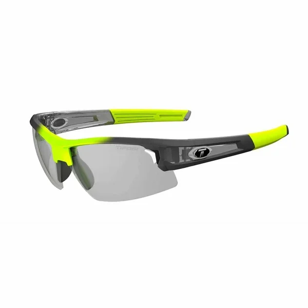 Tifosi Synapse Crystal Blue Sunglasses - Smoke-AC Red -Clear