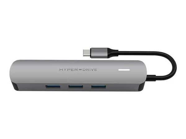 Hyper Drive 6 in 1 USB-C Hub with 4K HDMI Output One Size