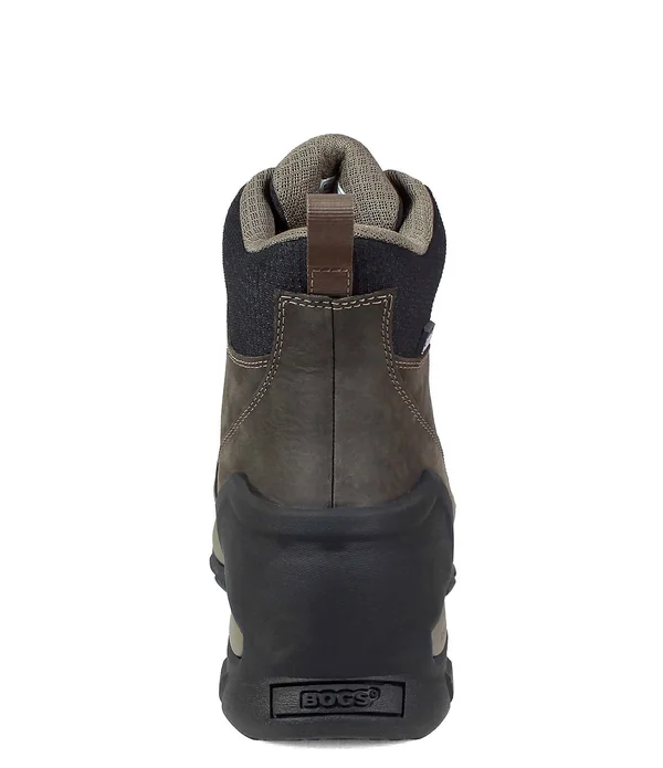 Bogs Men's Foundation Leather Comp Toe Boot Brown 11.5