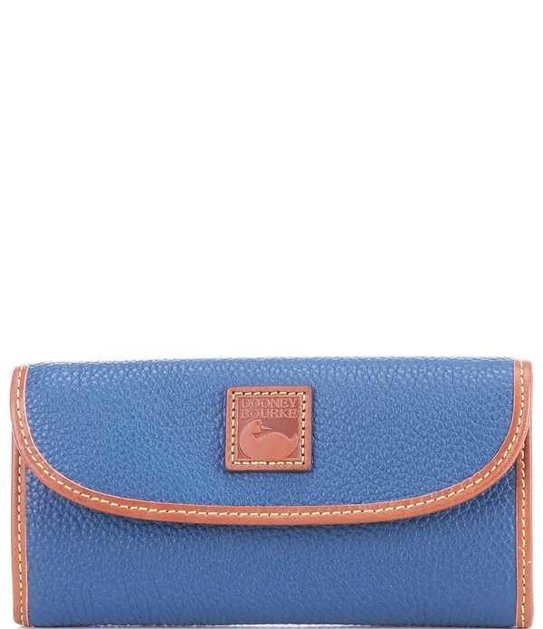 Dooney & Bourke Jeans Pebble Continental Clutch Wallet
