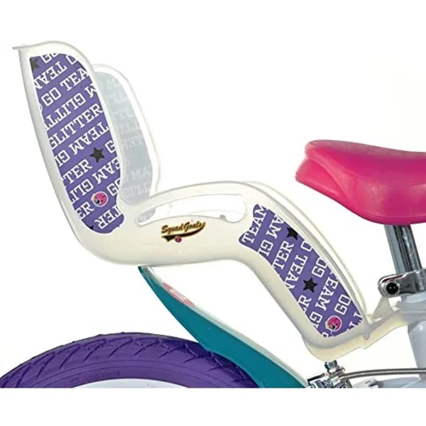 Dino Bikes - 16 Lol Surprise Bicycle with Doll&s Seat and Basket for 5 - 8 Years White