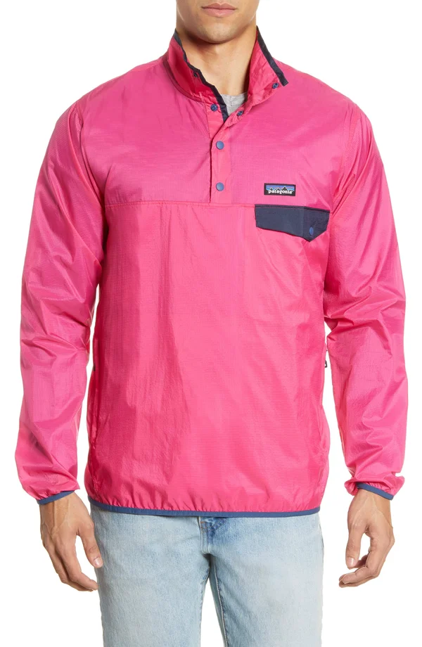Patagonia Houdini Snap-T Pullover - Men's Sunset Orange - XL