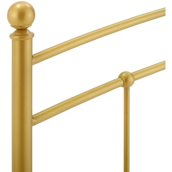 Modway Abigail Black Full Metal Headboard