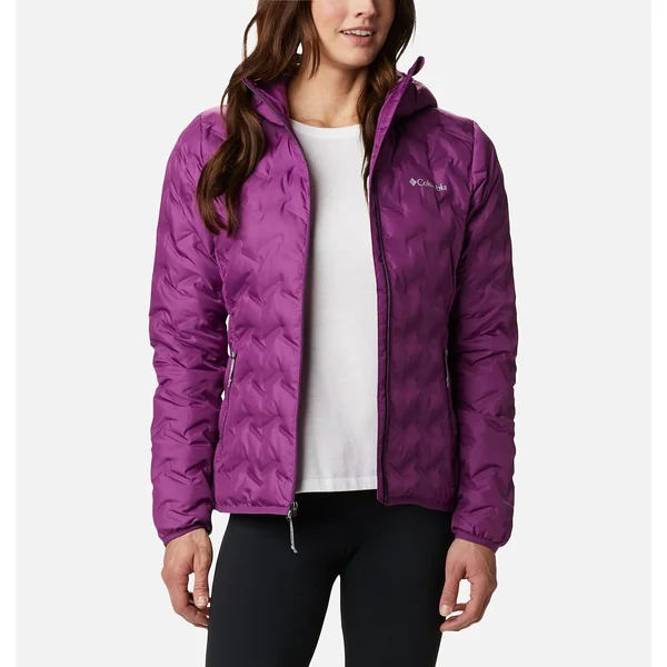 Columbia Delta Ridge Down Hooded Jacket Women's M - Nocturnal