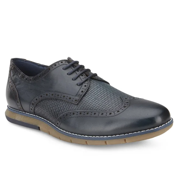 Vintage Foundry Co, Men's Awesome Wingtip Navy, 10.5