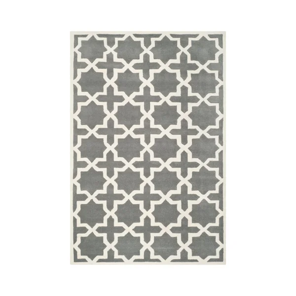 Safavieh Chatham CHT732D Dark Grey - Ivory Rug 2&3x22 x 11& Runner